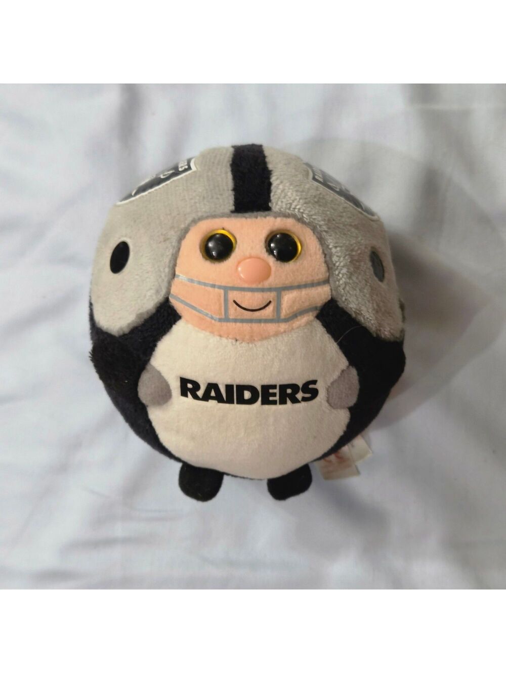 Ty NFL Raiders Beanie Ballz Plush Toy